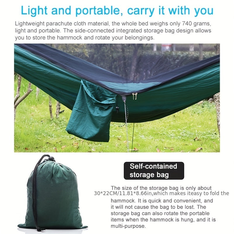 290 Camping Hammock Mosquito Proof Gauze Cover Portable Outdoor Camping