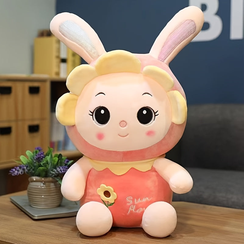 Adorable 40cm Hamster Plush Toy Year of The Rat Holding Sunflower Seeds
