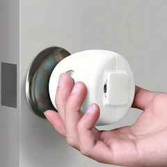 Child Door Knob Safety Cover Proof Safe Lock Guard Kids Toddler 4pcs