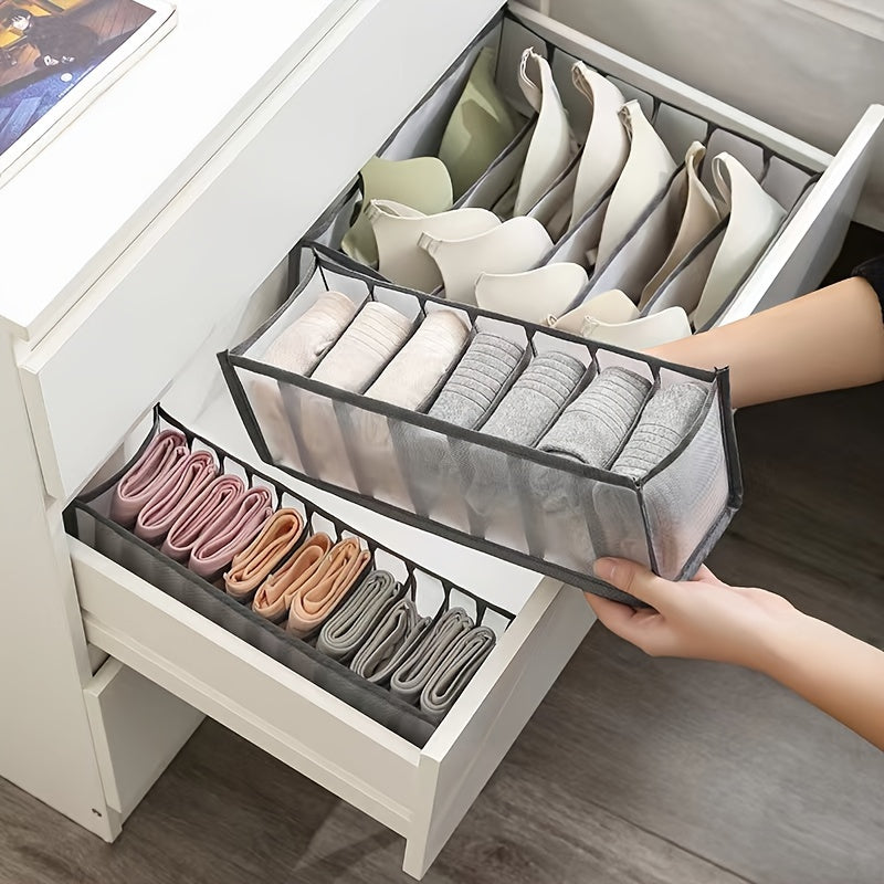 Drawer Organizer Storage Box 11 Compartments Sock Organizer