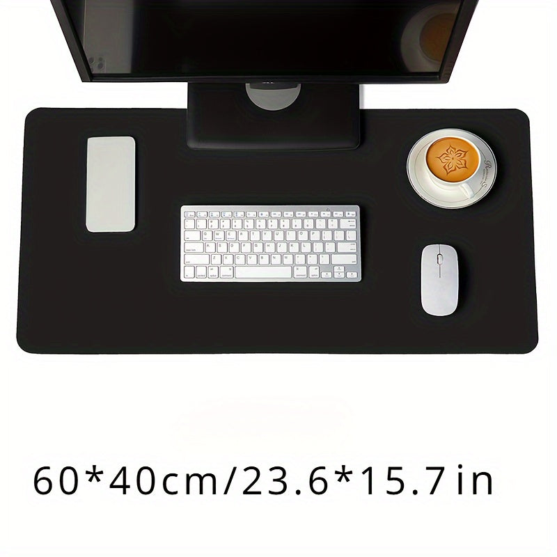 PU Desk Mat Office Desk Pad Protector Waterproof Mouse Mat