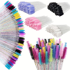 Mixed Eyelash Brush Mascara Wands for Makeup Application