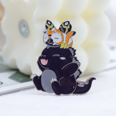Little Monster Moth Friendship Pin Collar Pin