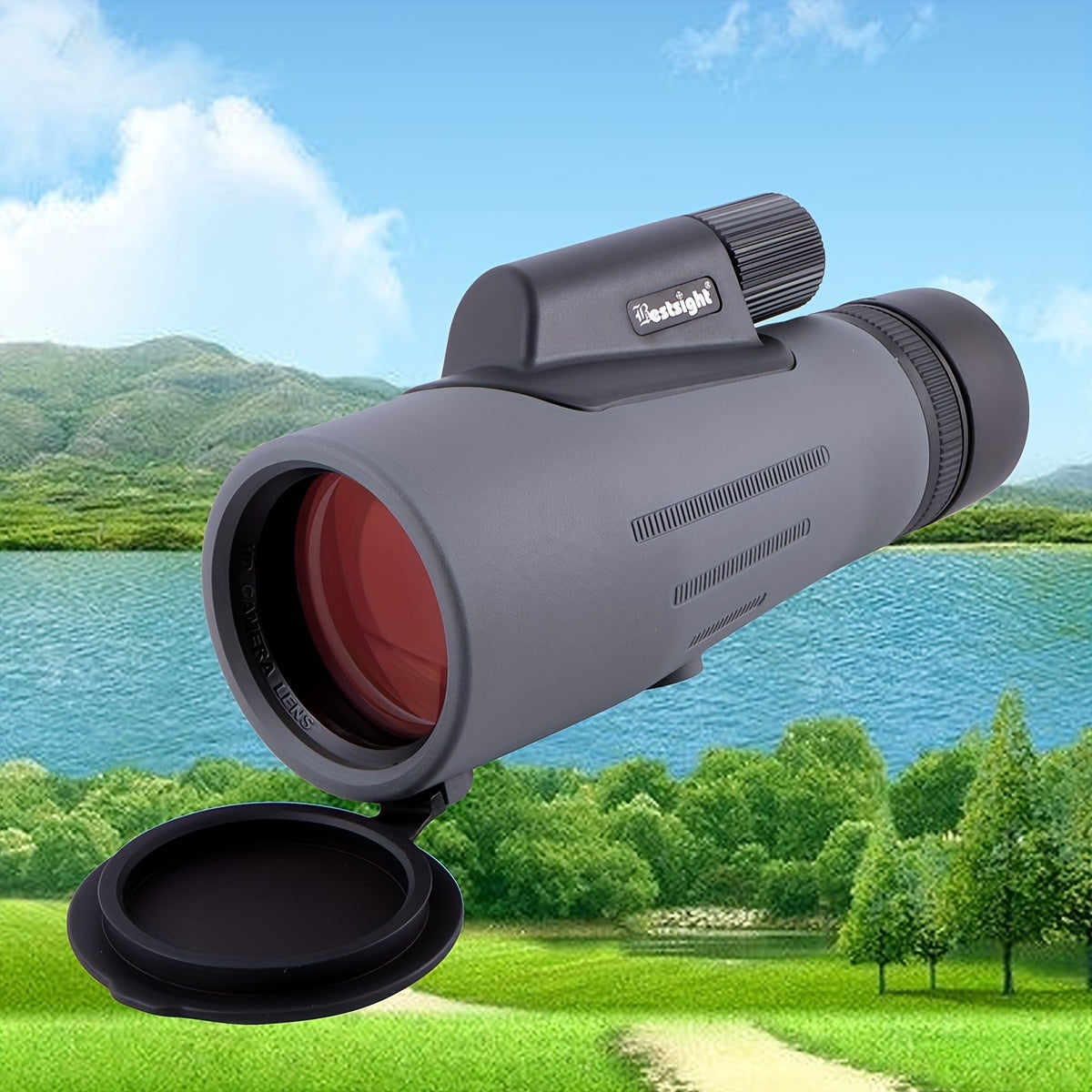 High Power Monocular Telescope 12X56 with Tripod for Adults