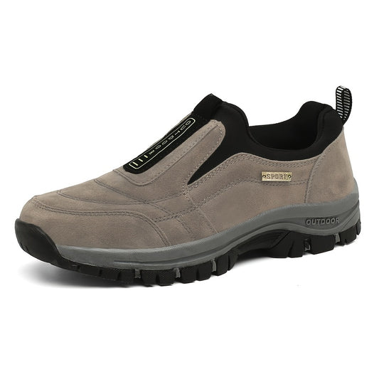 Men's Lightweight Slip On Hiking Shoes Non Slip Outdoor