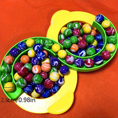 10pc Colorful Bouncy Balls Bulk Mixed Pattern for Party Favors