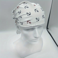 Breathable Pirate Headscarf Hat for Catering Staff