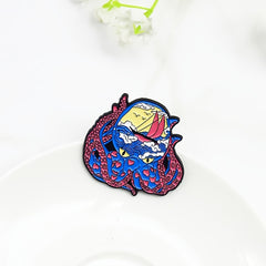 Cute Octopus Brooch Pin