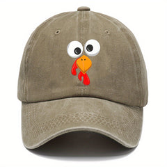 Bird Print Baseball Cap Sun Protection Hat