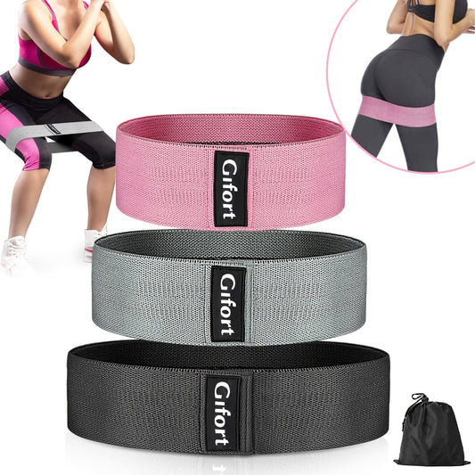 3pcs Non Slip Resistance Band for Leg and Butt Workouts
