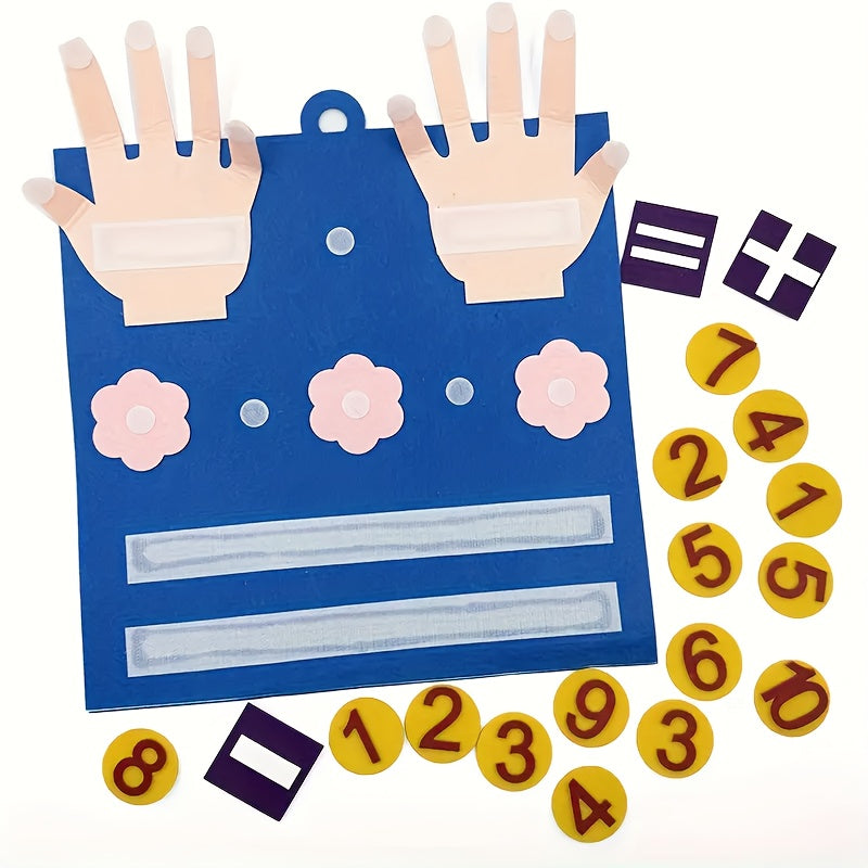Toddler Math Toy Interactive Learning with Buttons Large Size