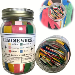 Bible Verses Jar Scripture Cards Prayer Cards Home Decor Christmas Gift
