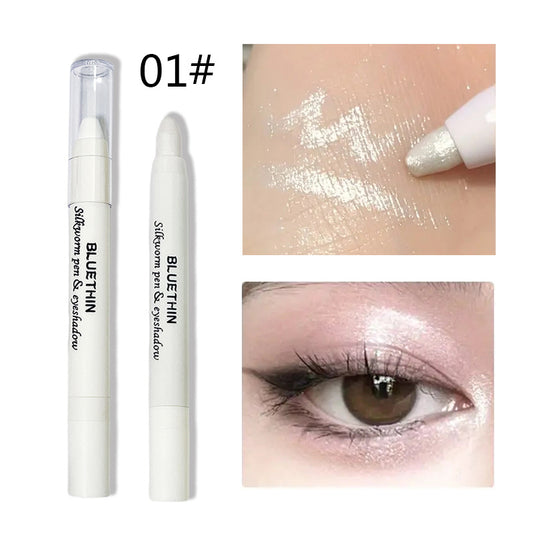 Matte Pearly Eyeshadow Pen Waterproof Highlighter Stick