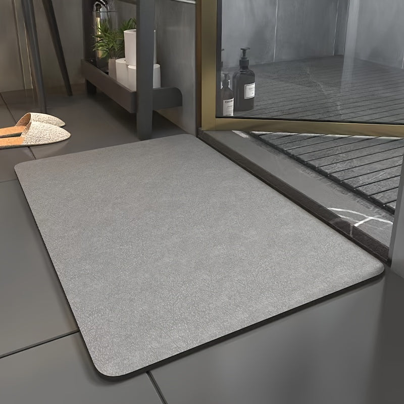 Soft Diatom Mud Bath Rug Non-slip Bathroom Mat