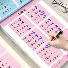 Addition & Subtraction Workbook up to 100 with Handwriting Practice