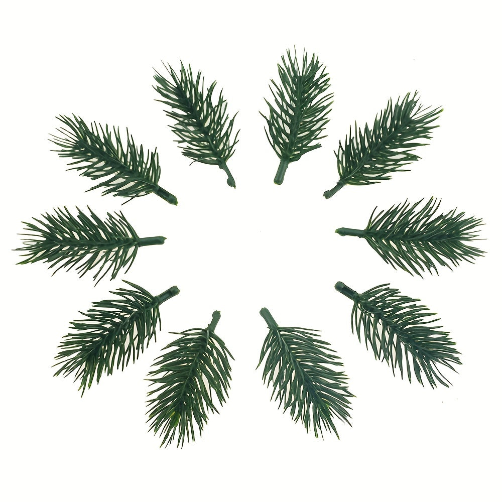 20Pcs Mini Artificial Pine Needles Garland for Christmas Party Decorations