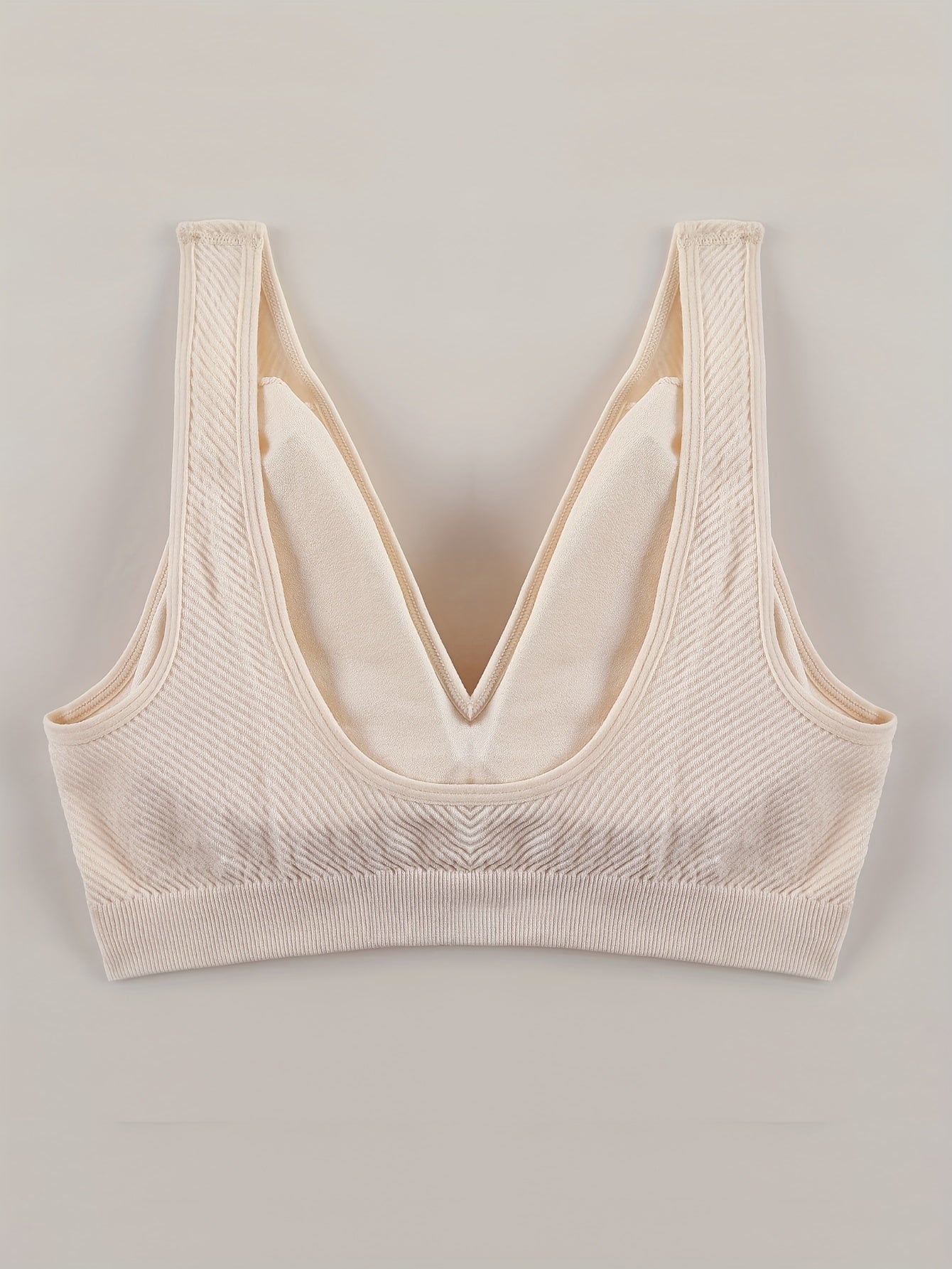 2pcs Wireless Stretch Bras Comfy & Breathable Women's Lingerie