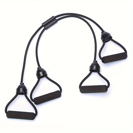Yoga Stretching Strap 4 Handles Multifunctional Fitness Puller