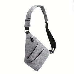 Men's Chest Bag Single Shoulder Crossbody Travel Backpack