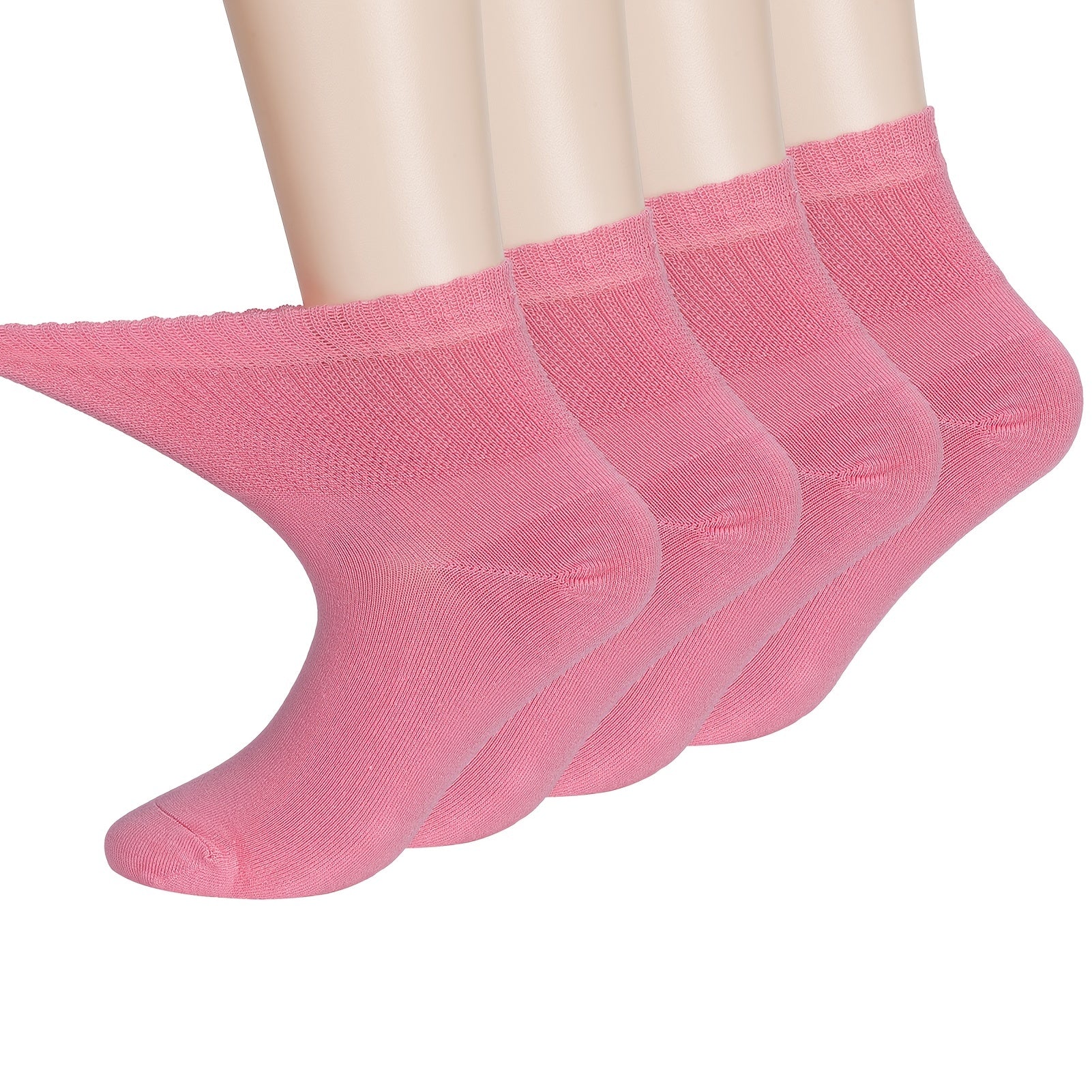 4 Pairs Bamboo Ankle Diabetic Socks Women's Stock