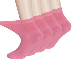 4 Pairs Bamboo Ankle Diabetic Socks Women's Stock