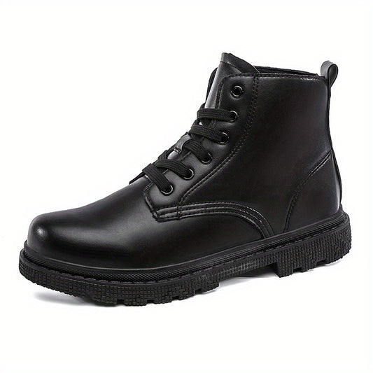 Men's Lace-up Ankle Boots Casual Walking Shoes