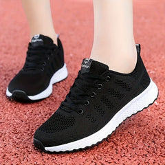 Women's Comfy Lace-up Mesh Sneakers for Outdoor Sports