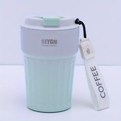 Stainless Steel Travel Coffee Mug 400ml Gradient Vacuum Water Cup