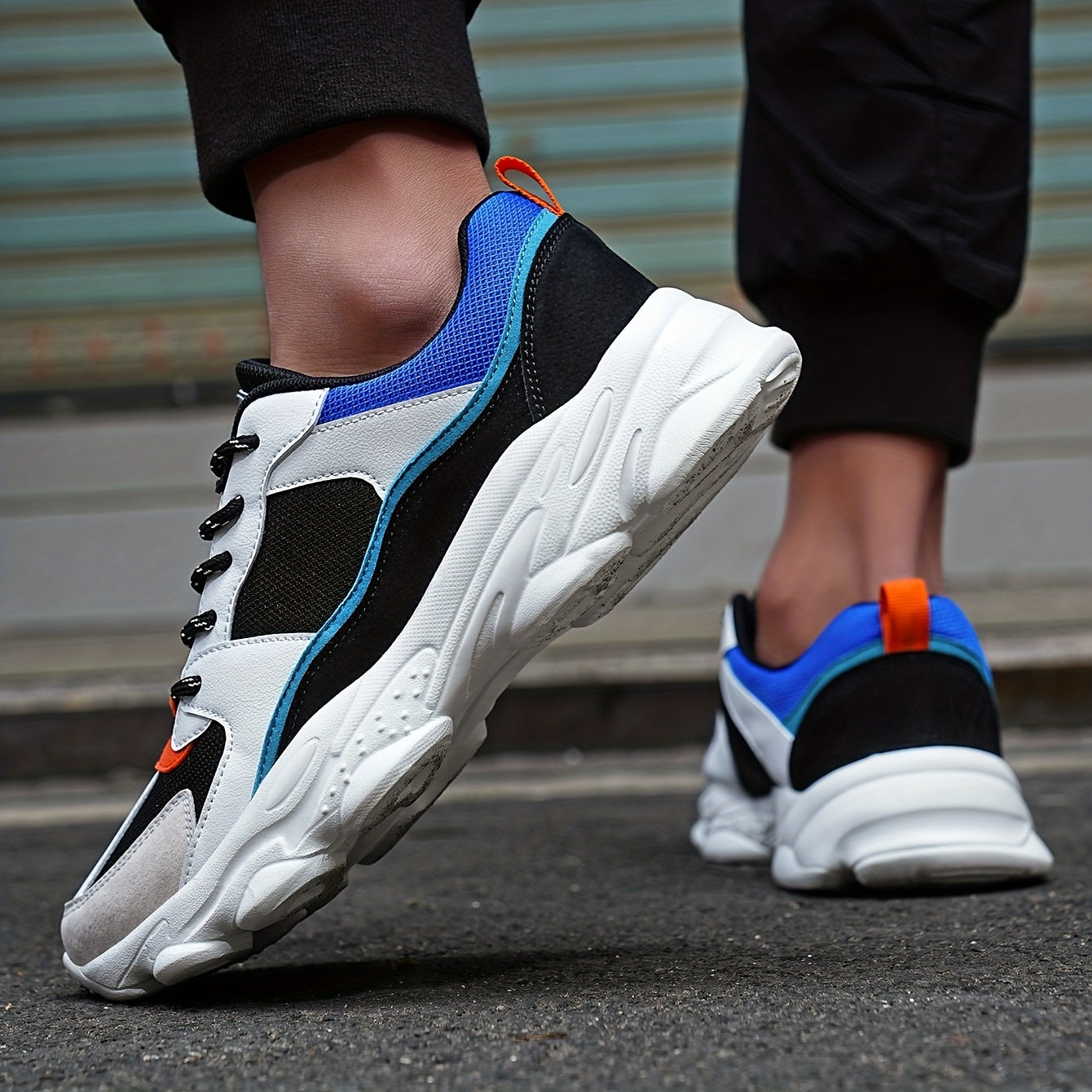 Chunky Sneakers Women's Thick Sole Running Shoes