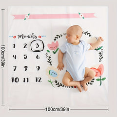 Newborn Photo Props Baby Tulip Background Cloth for Photography