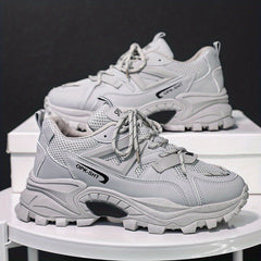 Men's Chunky Mesh Sneakers Casual Outdoor Walking Shoes