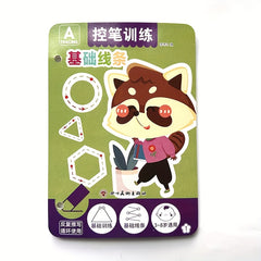 AOUDAI 36 Page Reusable Magic Practice Book Set for Kids