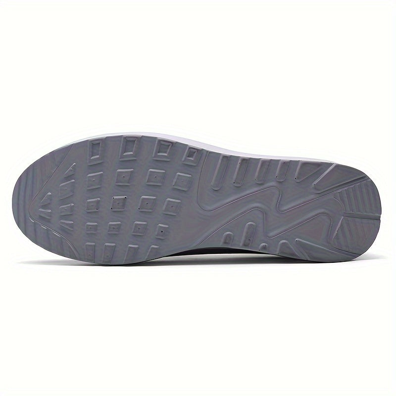 Women's Breathable Wedge Sneakers Air Cushion Slip-On Casual Shoes