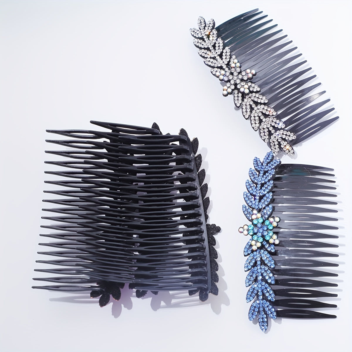 5pcs Rhinestone Hair Comb for Bridal Hair Pieces