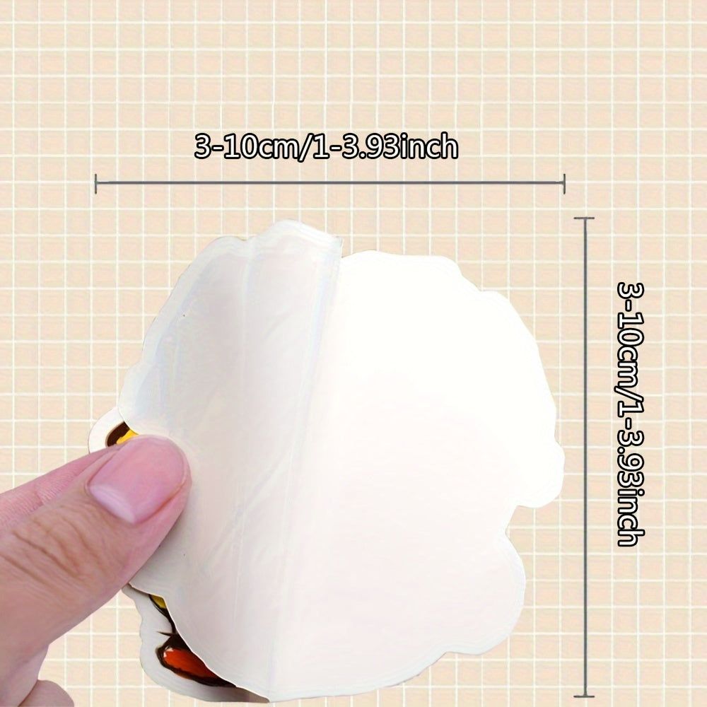 50pcs Waterproof Pigeon Stickers for DIY Room Decoration Cute Gift for Teens