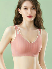 Seamless Wireless Push Up Daily Bra Comfortable & Breathable Women's Lingerie
