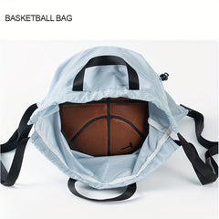 Basketball Bag Drawstring Backpack Lightweight Sports Bag