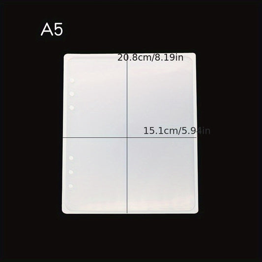 A5 A6 A7 Notebook Cover Resin Mold DIY Silicone Mold