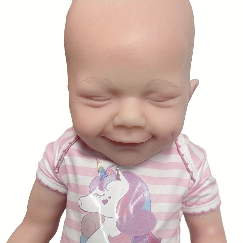 Silicone Mini Baby Soft Dolls for Children's Practice