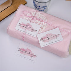30pcs Thank You Package Gift Packaging Decorative Card Message Card