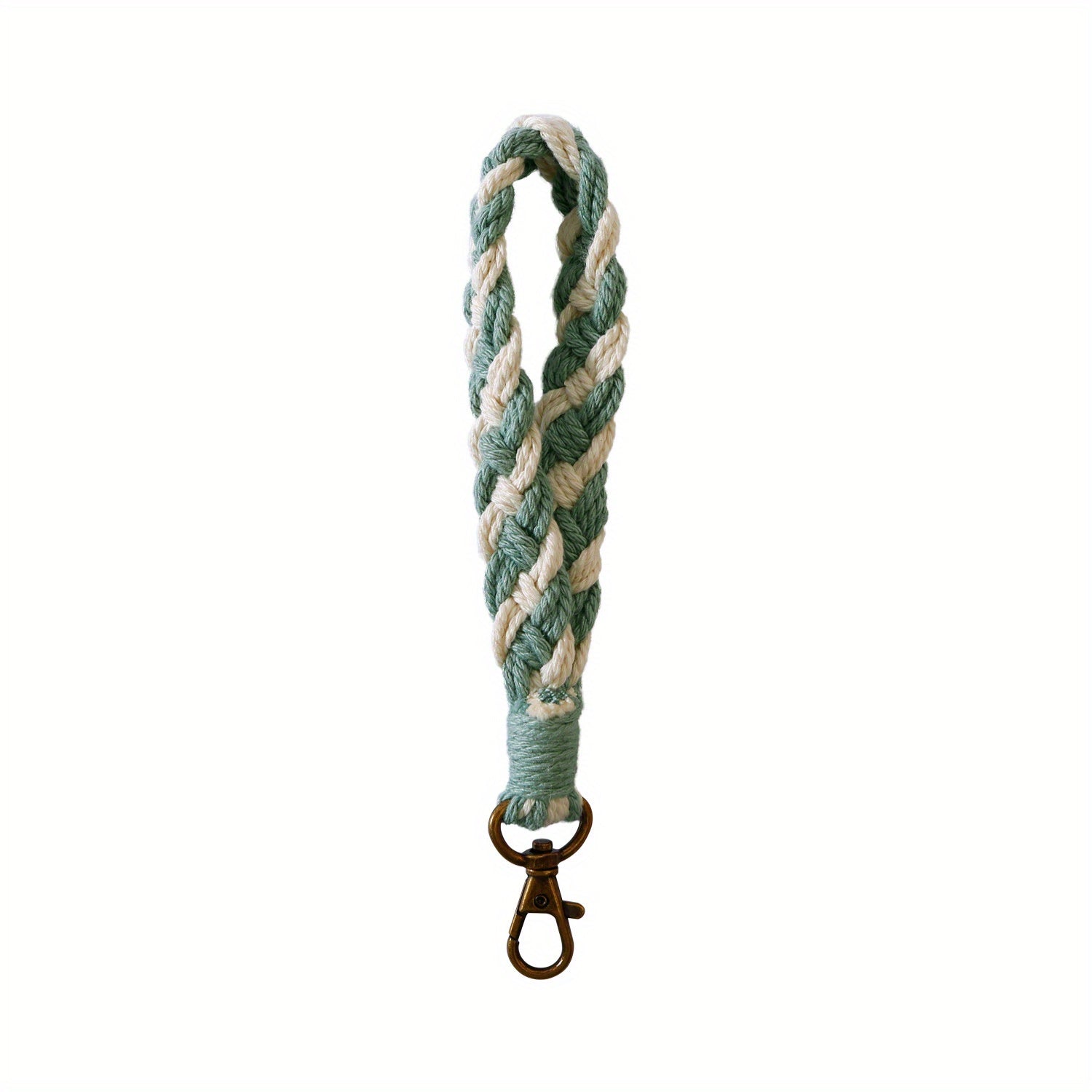 Boho Macrame Wristlet Keychain for Girls