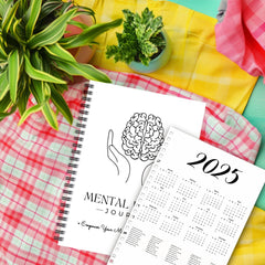 1pc Mixed Paper Spiral Coil Notebook Relief Planner Adult Relaxation Workbook