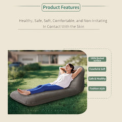 Adjustable Inflatable Air Sofa Bed for Tent Outdoor Activity