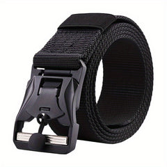 Outdoor Tactical Nylon Magnetic Buckle Belt For Men