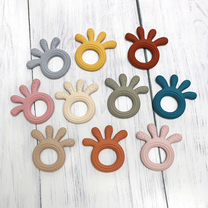 Baby Toy Puzzle for 3-6 Months Newborns, Teething Glue, BPA-Free