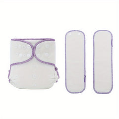 Reusable Bamboo Cotton Cloth Diaper for Baby Boys and Girls