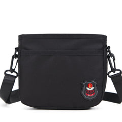 Men's Waterproof Small Satchel Bag Nylon Messenger Bag Shoulder Bag