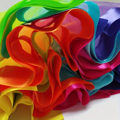 Rainbow Tutu Skirt for LGBTQ UV Glow Party Clown Halloween