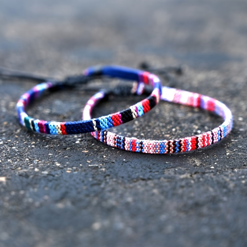Boho Couple Bracelets Durable Adjustable Charms For Unisex