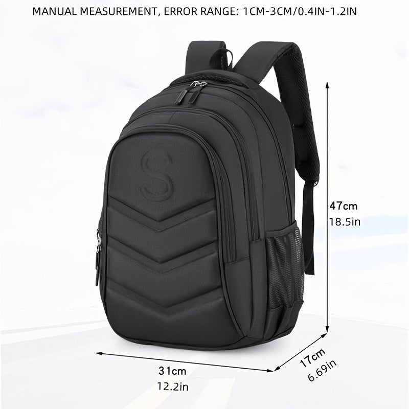 Durable Hard Shell Computer Backpack Waterproof Spacious Ergonomic for Men Women